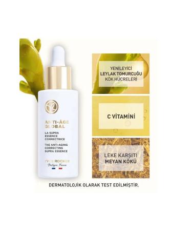 Yves Rocher Day Serum - Regenerating Anti-Aging Herbal Stem Cell Care / Anti-Age Global - 50ml - Buy Online on GoSupps.com