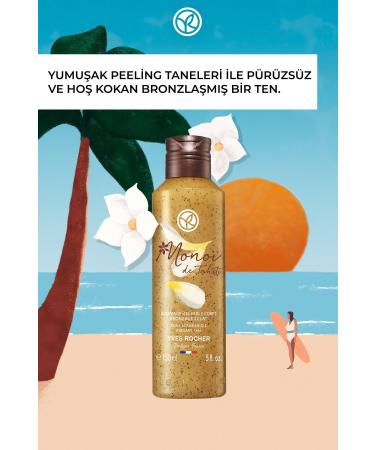 Yves Rocher Monoi Exfoliating Shower Oil - 150 Ml - Buy Online on GoSupps.com