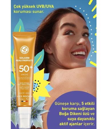 Yves Rocher Anti-Shine 50 Gkf Face Cream - For Oily Skin - 40 Ml - Buy Online on GoSupps.com