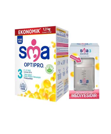 SMA Follow-On Milk 3 Number 1200gr+ Bottle