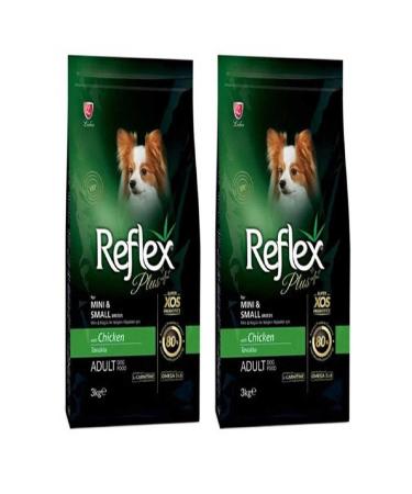 Reflex Plus Small Mini Breed Chicken Adult Dog Food 3 Kg SET OF 2