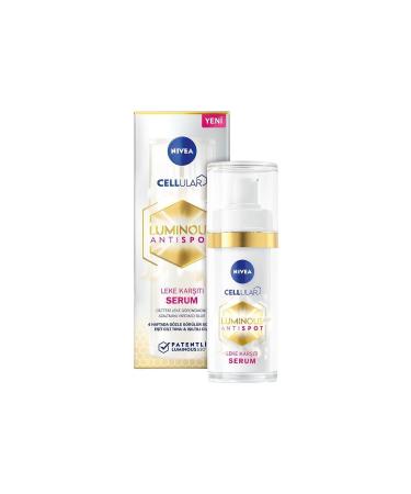 NIVEA Luminous630 Anti-Spot Skin Care Serum 2 Layers Hyaluronic Acid 30 Ml Skin Tone Equalizer - Buy Online on GoSupps.com
