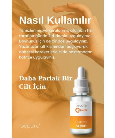 Bepure 3-Piece Skin Care Serum Set Vitamin C Serum Collagen Serum Hyaluronic Acid Serum - Buy Online on GoSupps.com