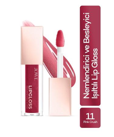 JOWE Lipgloss Moisturizing and Nourishing Lip Gloss - 11 Pink Crush
