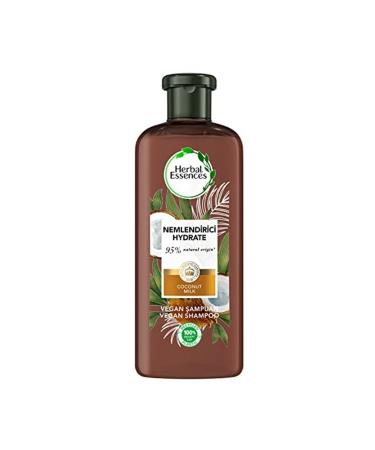 Herbal Essences VEGAN SHAMPOO MOISTURIZING COCONUT MILK 400 ML. CHARMS386