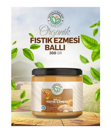 the essence of anatolia organic production ORGANIC PISTACHIO BUTTER(WITH HONEY)''300Gr''