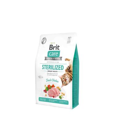 Brit Care Sterilized Urinary Grain-Free Sterilized Chicken Adult Cat Food 7 KG