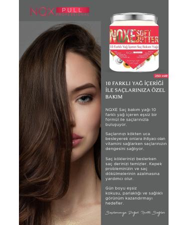 NQX PULL Noxe Soft Butter Hair Care Oil 10 Difference Plant Extract 250 Ml E - Buy Online on GoSupps.com