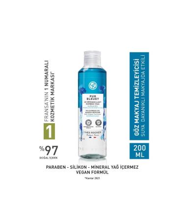 Yves Rocher Dual Phase Eye Make-Up Remover - All Skin Types / Pur Bleuet 200 ml - Buy Online on GoSupps.com