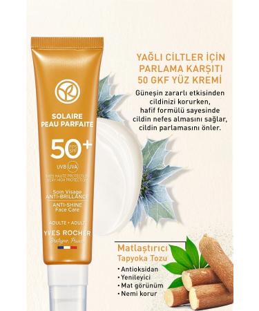 Yves Rocher Anti-Shine 50 Gkf Face Cream - For Oily Skin - 40 Ml - Buy Online on GoSupps.com