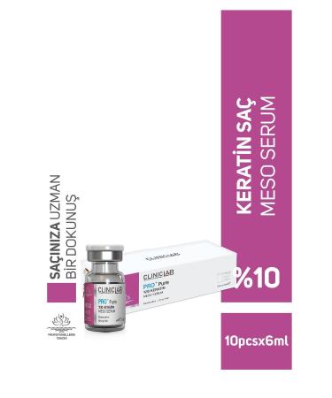 Cliniclab Pro+ Pure Keratin Meso Serum 6 ml x 10 pcs