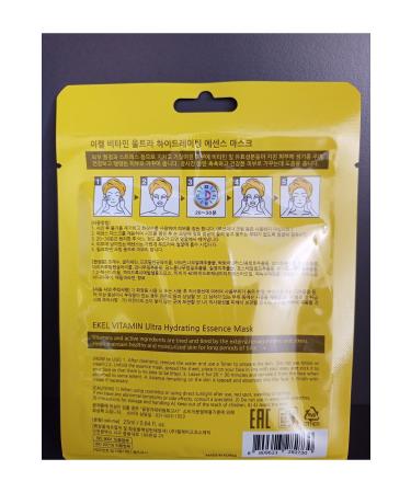 EKEL NATURAL NEWYORK PARIS Vitamin Mask 25ml - Buy Online on GoSupps.com