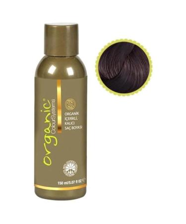 Organic Color Systems DK HAIR CL N C - 3 DARK BROWN ORGANIC INGREDIENT PERMANENT LONG-LASTING DYE 150ML. CHARMS929