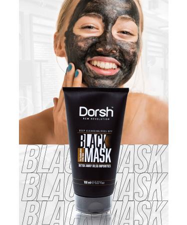 Dorsh Peelable Black Mask Against Blackheads and Acne 150 ml