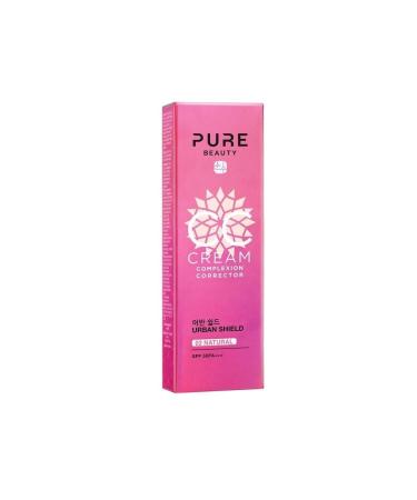 PURE BEAUTY CC Skin Imperfection Concealing and Moisturizing Cream Spf50 Pa+++ Natural 30 / ML. - Buy Online on GoSupps.com