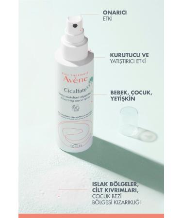 Avene Cicalfate+Sensitive Skin Repair Care Spray with Drying and Soothing Effect 100 ml - Buy Online on GoSupps.com