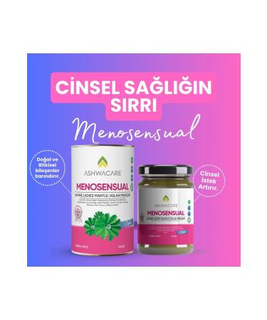 ASHWACARE MENOSENSUAL - Special Health Paste for Women Containing Alpine Ladies Mantle - Buy Online on GoSupps.com