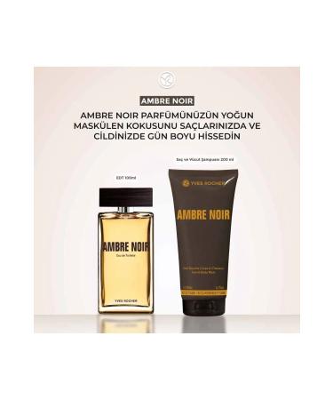 Yves Rocher Ambre Noir Hair and Body Shampoo - Carest Cosmetic - Buy Online on GoSupps.com
