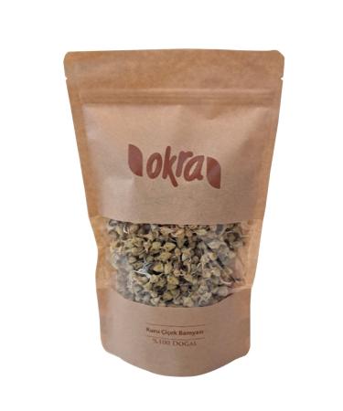 OKRA Dried Flower Okra - 200gr Package