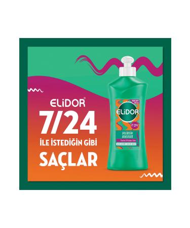 Elidor 7 24 Styling Hair Care Cream Definite Curls Elastin Almond Milk 265 ml - Buy Online on GoSupps.com