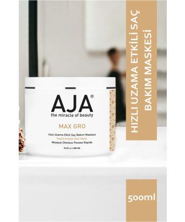 AJA Scalp Care Mask for Slow Growing Hair Fast Growth Effect Collagen&Argan Max Gro 500ml - Buy Online on GoSupps.com
