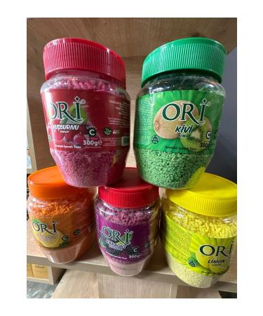 Ori Kiwi Lemon Rosehip Black Mulberry Orange 5 X