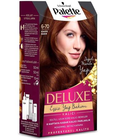 Palette: LONG-LASTING DYE 6-7 COPPER BROWN 50 ML: LONG-LASTING DYE-- BEAUTY-- CHARMS871