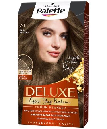 Palette: LONG-LASTING DYE ASHY AUBURN NO: 7-1 50 ML: LONG-LASTING DYE CHARMS945
