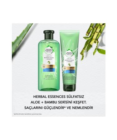 Herbal Essences SULFATE-FREE POWER AND MOISTURE ALOE + BAMBOO HAIR CARE LIGHTENING CONDITIONER 275 ML CHARMS1542 - Buy Online on GoSupps.com