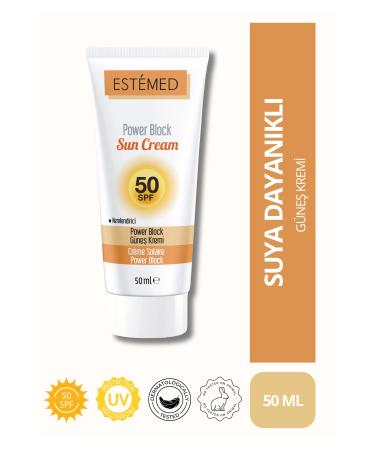 ESTEMED Protective Sun Cream & Power Block Sun Cream SPF50+ 50ml