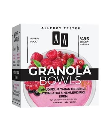 AA Cosmetics RASPBERRY AND BLUEBERRY BR GHTEN NG & MOISTURIZING SK N BR GHTEN NG CREAM 50ML CHARMS1675