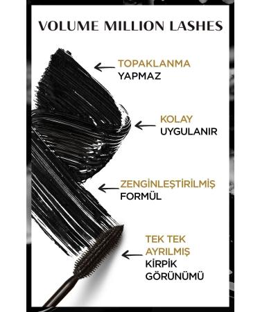 L'Oreal Paris MASCARA EXTRA LASH VOLUMER VOLUME COLLAGEN 1000 GKHAIR1395 - Buy Online on GoSupps.com