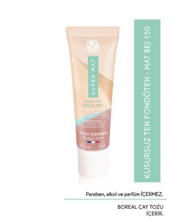 Yves Rocher Flawless Skin Matte Foundation-30 Ml-matte Beige 150