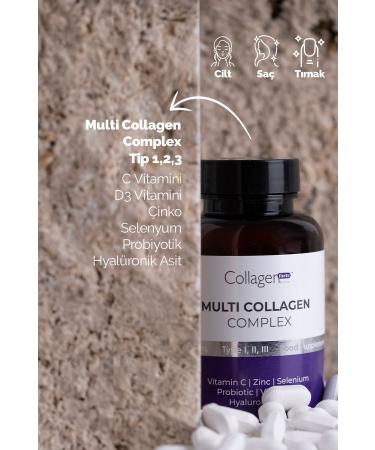 Collagen Forte Platinum Multi Collagen Complex Probiotic & Multivitamin 1500 mg x 90 Tablets - Buy Online on GoSupps.com