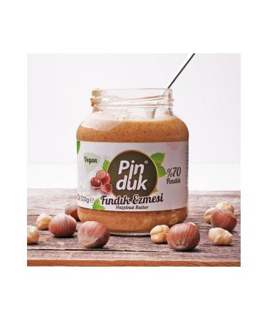 Pinduk Hazelnut Paste (p HAZELNUT) 320 gr - High Fiber and Protein - Vegan - Buy Online on GoSupps.com