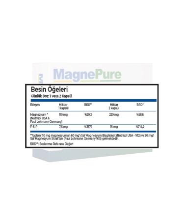 Dens Delta Natural MagnePure 60 Capsules - Buy Online on GoSupps.com