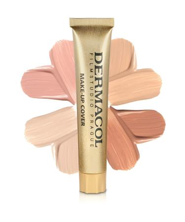 Dermacol Make Up Cover Foundation-221 Long-Lasting Waterproof Full Coverage Liquid Foundation