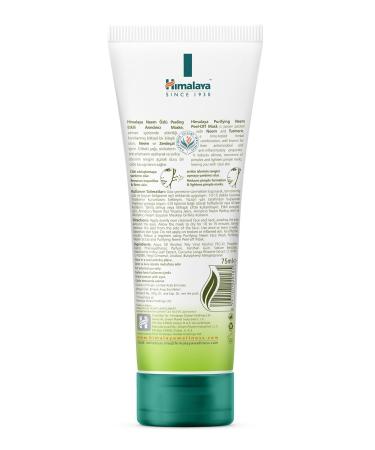 Himalaya Since 1930 Peeling Purifying Face Mask Neem Turmeric Paraben Free Normal & Oily Skin 75 ml - Buy Online on GoSupps.com