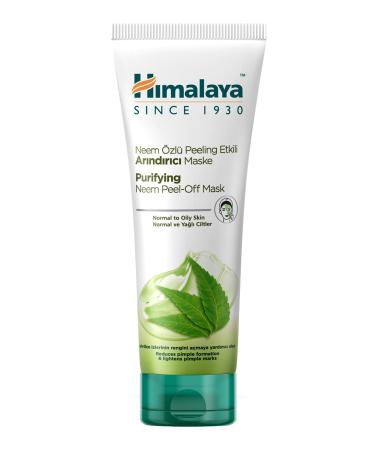 Himalaya Since 1930 Peeling Purifying Face Mask Neem Turmeric Paraben Free Normal & Oily Skin 75 ml