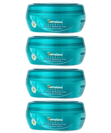 Himalaya Since 1930 Intensive Moisturizing Hand Body Cream Almond Oil Wheat Germ Vitamin E All Skin Types 50 Ml 4 Pieces
