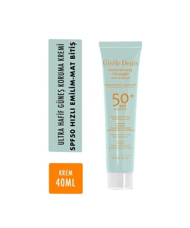 Gisele Denis Face Cream Ultra Light Spf 50 40 Ml - Buy Online on GoSupps.com