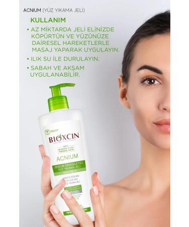Bioxcin Acnium Sebium Balancing Face Wash Gel 500 Ml + Bioxcin Sun Care Melatone Cream Color SP - Buy Online on GoSupps.com