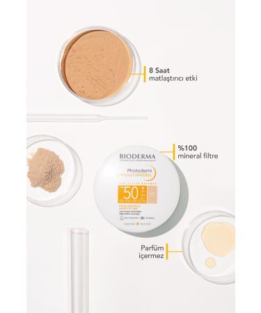 Bioderma PHOTODERM MINERAL COMPACT LIGHT SPF50 SK N BARRIER PROTECTOR COMPACT POWDER 10 GR GKHAIR1412 - Buy Online on GoSupps.com