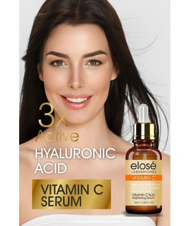 Elose Vitamin C + Collagen Serum 50 Ml. - Buy Online on GoSupps.com