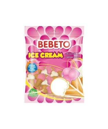 BEBETO Ice Cream Jellybean 80g X 12 Pieces