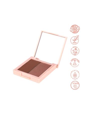 Dora Joy Eyeshadow Duo 02 Precious Duo Eyeshadow Vegan Vitamin E