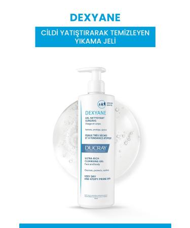 Ducray Dexyane Ultra Rich Cleansing Gel 400 ml Special Washing Gel for Atopic Skin - Buy Online on GoSupps.com