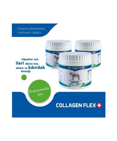 Collagenflex Collagen Flex Official Patented Extra Development and Strengthening for Dogs 3 Pieces.