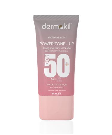 Dermokil Power Tone-Up Sunscreen Face Cream 50+SPF