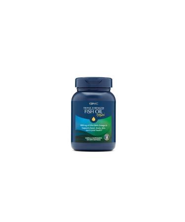 GNC Gnc Triple Strength Fish Oil Mini 120 Mini Softgels